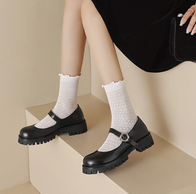ドレスシューズ・革靴・ビジネスシューズ ^SALT&CHOCOLATE^ Amelie Mary Jane Pumps 412511002 4cm 500757 ドレスシューズ・革靴・ビジネスシューズ ^SALT&CHOCOLATE