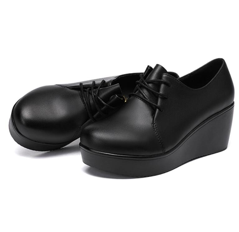 Small Feet Women's Platform Wedge Heel Work Shoes BS393 US4.5(eu35)=UK2.5(225mm) / wine red Small Feet Women's Platform Wedge Heel Work Shoes BS393 US4.5(eu35)=UK2.5(225mm) / wine red