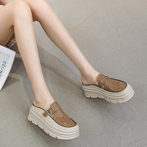Small Feet thicksole Leather Casual Shoes MS94