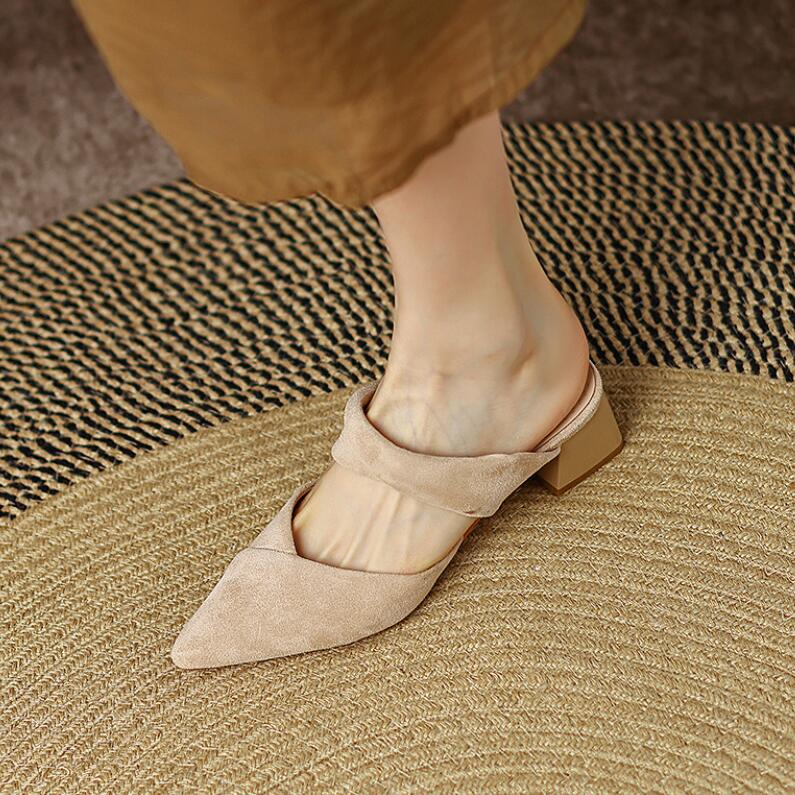 Petite One Strap Block Heel Sandals GS133