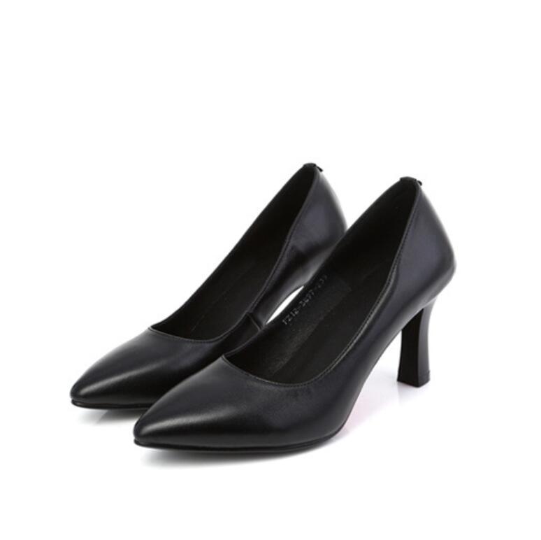 Petite Low Heel Work Shoes GS305