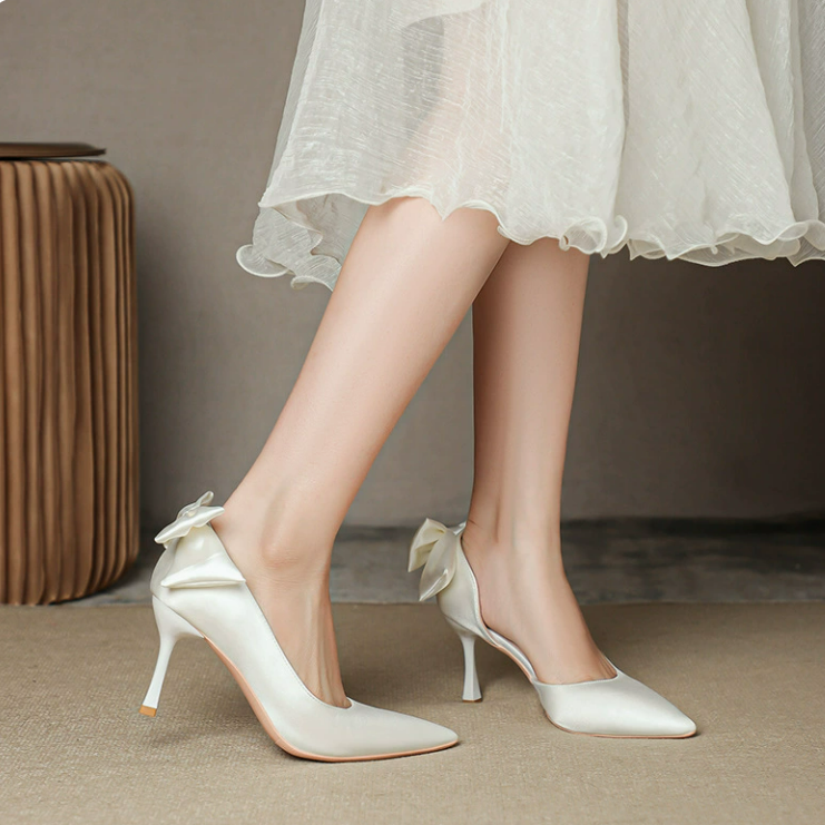 mischief shoes satin shoes