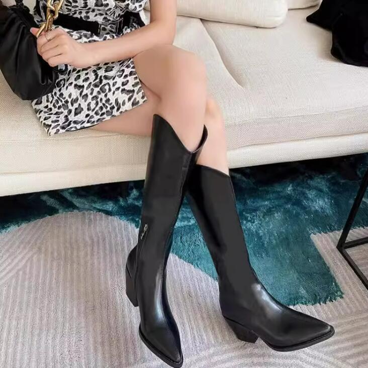 Calf Boots Narrow Width Western Boots Women's Small Size Western