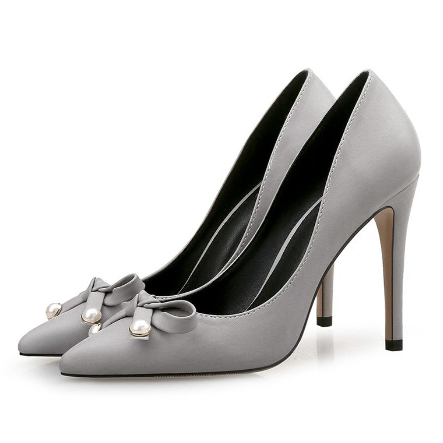 Heels For Small Feet With Bow Tie GS22 AstarShoes