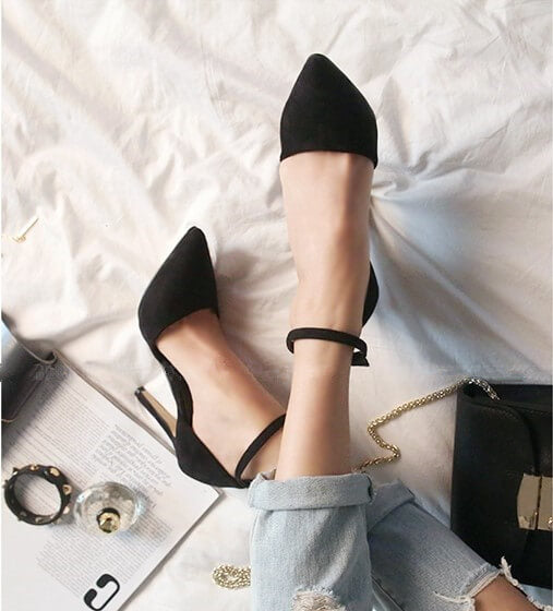 Pointed high heel sandals online