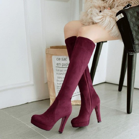 Petite high knee boots new arrivals