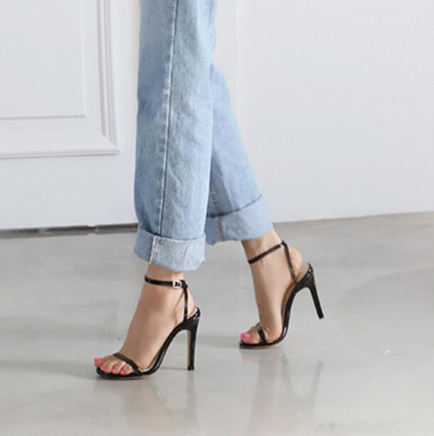 Small Size Womens One Strap Prom Sandals For Petite Feet SS112 AstarShoes