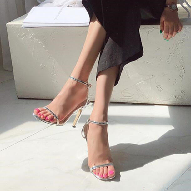 Small Size Womens One Strap Prom Sandals For Petite Feet SS112 AstarShoes