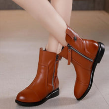 Leather Boots For Small Feet Ladies BS388