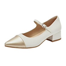 Petite Feet Block Heel Mary Jane Shoes ES97