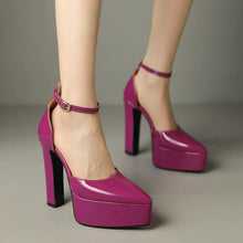 Petite Feet Chunky High Heel Platform Shoes MS509