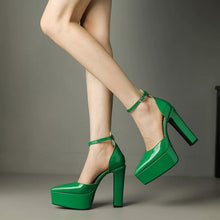 Petite Feet Chunky High Heel Platform Shoes MS509