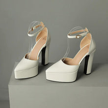 Petite Feet Chunky High Heel Platform Shoes MS509