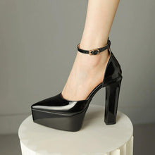 Petite Feet Chunky High Heel Platform Shoes MS509