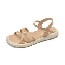 Petite Feet Cross Strap Flat Heel Sandal Shoes FS219