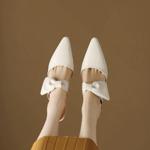 Petite Feet Pointy Slip On Heeled Shoes ANLE21
