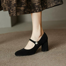 Petite Feet Round Toe Leather Shoes For Women FS290