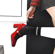 Petite Feet Round Toe Leather Shoes For Women FS290