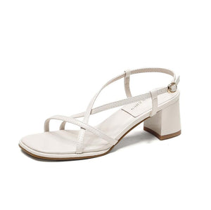 Petite Feet Strappy Block Heel Summer Sandals ES116