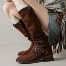Petite Feet Under Knee Round Toe Boots FS302