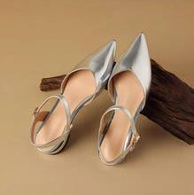 Petite Feet V Cut Low Heel Sandal Shoes FS92