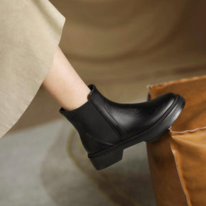 Petite Feet Women's Block Ankle Boots FS299