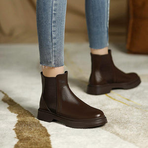 Petite Feet Women's Block Ankle Boots FS299