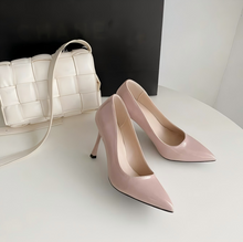 Petite Feet Women's Pointed Patent Heel Pumps AS132