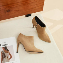 Petite Feet Women's Small Size Suede Booties MS311