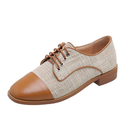 Petite Flat Heel Round Toe Casual Shoes FS330