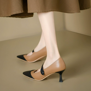 Petite Pointy Kitten Heel Shoes For Women FS281