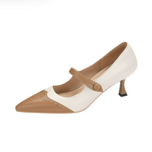 Petite Pointy Kitten Heel Shoes For Women FS281