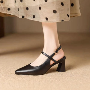 Petite Side Empty Slingback Sandal Shoes FS96