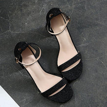 Petite Size 1 Glitter Material Chunky Shoes SS2762