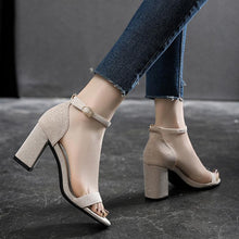 Petite Size 1 Glitter Material Chunky Shoes SS2762