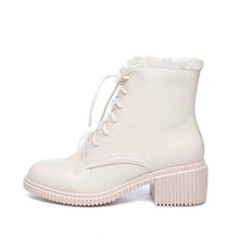 Petite Size 2 Block Heel Ankle Short Boots DS386
