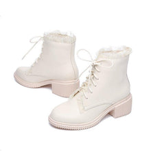 Petite Size 2 Block Heel Ankle Short Boots DS386