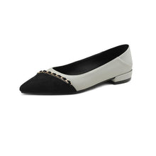 Petite Size 2 Pointy Flat Heel Shoes GS250