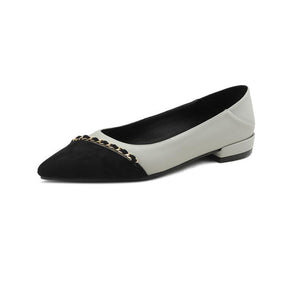 Petite Size 2 Pointy Flat Heel Shoes GS250