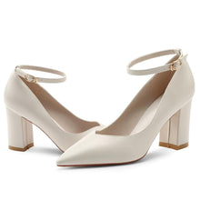 Petite Size Chunky Heel Ankle Strap Shoes AS192