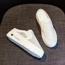 Petite Size Lace Mesh Slip On Casual Shoes MS11
