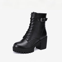 Petite Size Leather Martin Boots For Women AP180