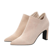 Petite Size Pointed High Heel Ankle Boots DS26