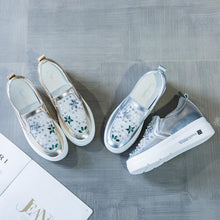 Petite Size Thicksole Rhinestone Fashion Sneakers MS17