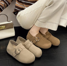 Petite Square Toe Inner Thicksole Casual Shoes AW2665