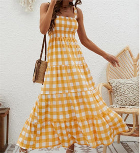 Petite Stripes Bohemia Long Dress PCD20