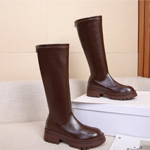 Petite Thicksole Under Knee Stretch Long Boots DS290