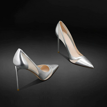 Petite Size Pointy Mesh Upper Pump Shoes FS78
