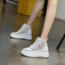 Petite High Top Breathable Mesh Sneakers For Women SS2796