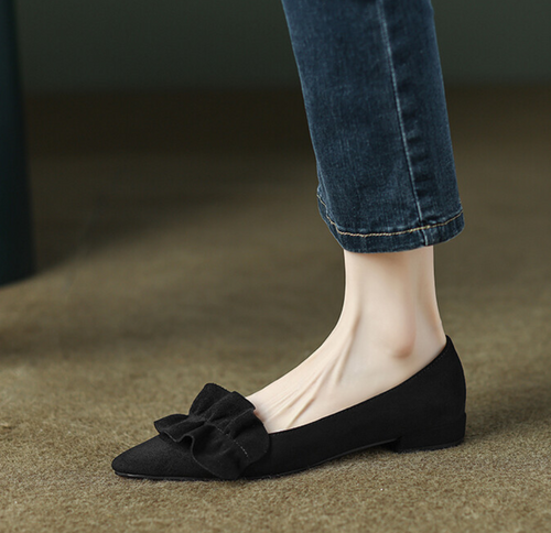 Petite Feet Women's Pointed Flat Heel Shoes TS197